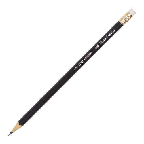 화방넷파버카스텔 블랙파버 지우개 연필 (HB,B,2B) 1타(12개)