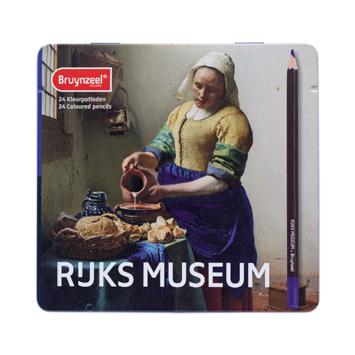 화방넷브런질 유성색연필 24색 세트 Rijks Museum