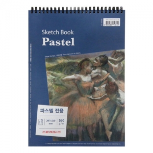 화방넷세르지오 파스텔 전용 스케치북 A4 160g 15매 [CE8440]