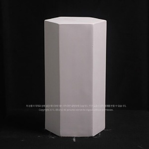 화방넷육각기둥 12 x 22 cm 석고모형 , 석고상, 조각상, 인테리어 소품
