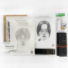 화방넷[Drawish 드로위시]  연필 인물 드로잉 취미 세트